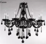 Luxury Black Crystal Chandelier tag1