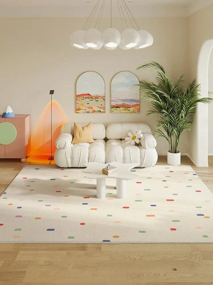 Luxury Colorful Rug Soft Bedroom for Balcony carpet -
