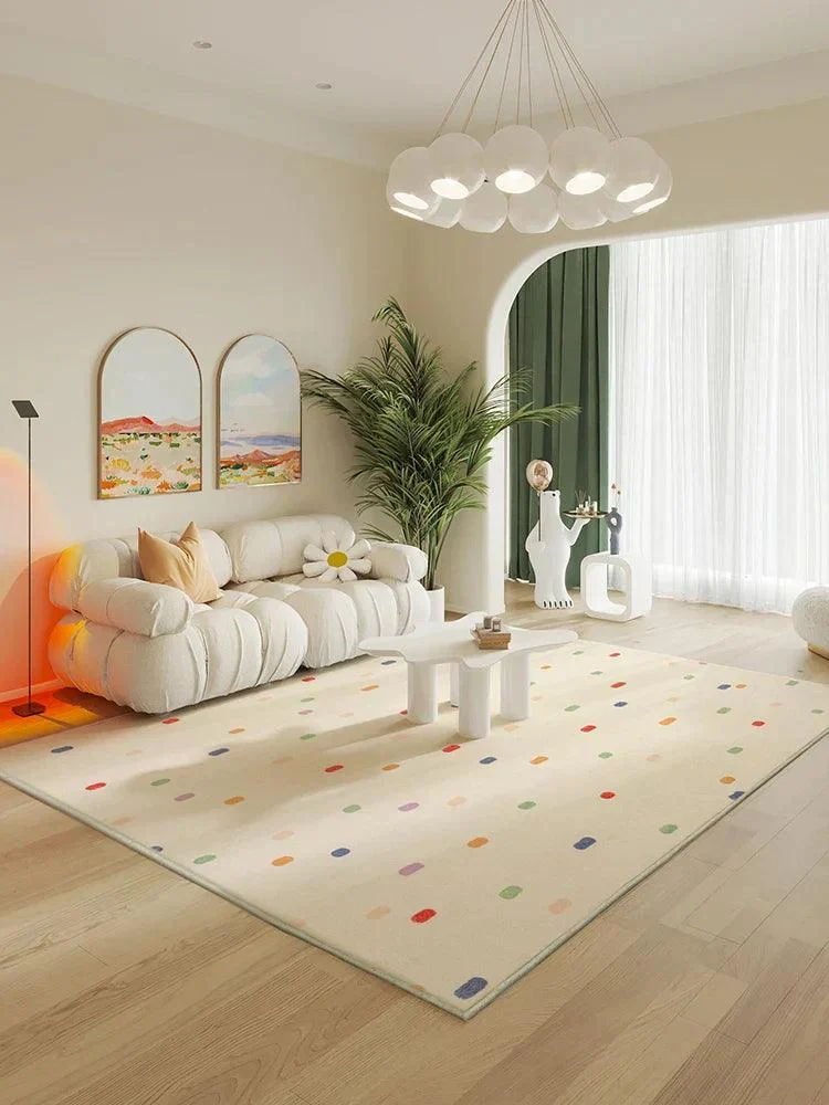 Luxury Colorful Rug Soft Bedroom for Balcony carpet -