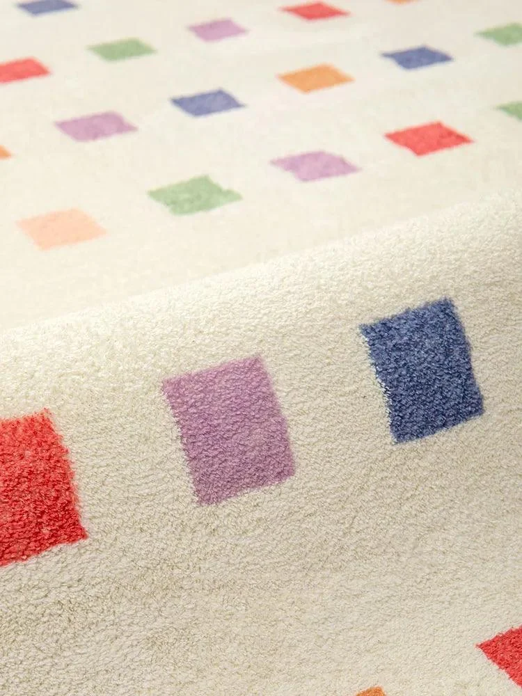 Luxury Colorful Rug Soft Bedroom for Balcony carpet -