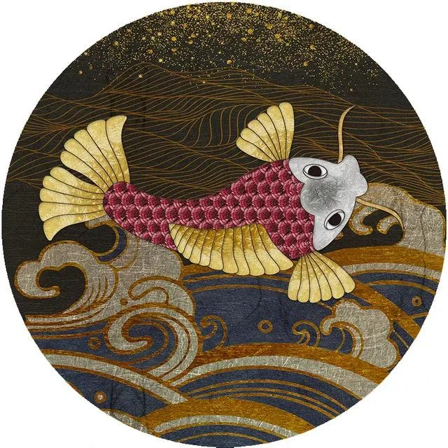 Luxury Crane Bird Comfortable Soft Rug Carpet Bedroom Balcony -