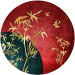 Luxury Crane Bird Comfortable Soft Rug Carpet Bedroom Balcony