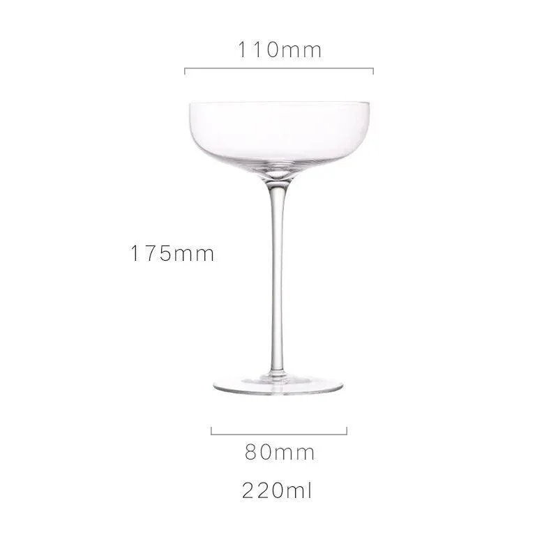 Luxury Crystal Cocktail Champagne Goblet -  - #tag1#