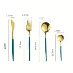 Luxury Cutlery Set 24 Pieces Stainless Steel tag1