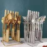 Luxury Cutlery Set Stainless Steel 24 Pieces tag1