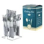 Luxury Cutlery Set Stainless Steel 24 Pieces tag1