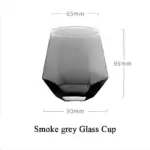 Luxury Diamond Shape Crystal Decanter Glasses Set tag1