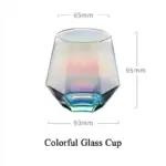 Luxury Diamond Shape Crystal Decanter Glasses Set tag1