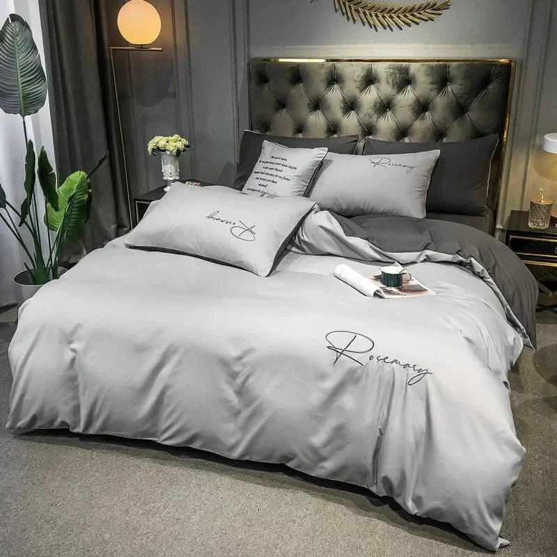 Luxury Embroidery Duvet Cover -  - #tag1#