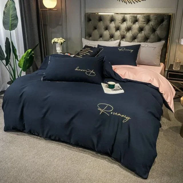 Luxury Embroidery Duvet Cover -  - #tag1#