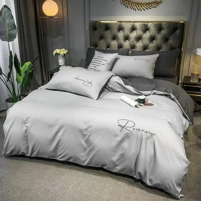 Luxury Embroidery Duvet Cover -  - #tag1#