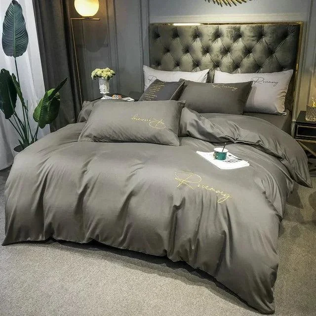Luxury Embroidery Duvet Cover -  - #tag1#
