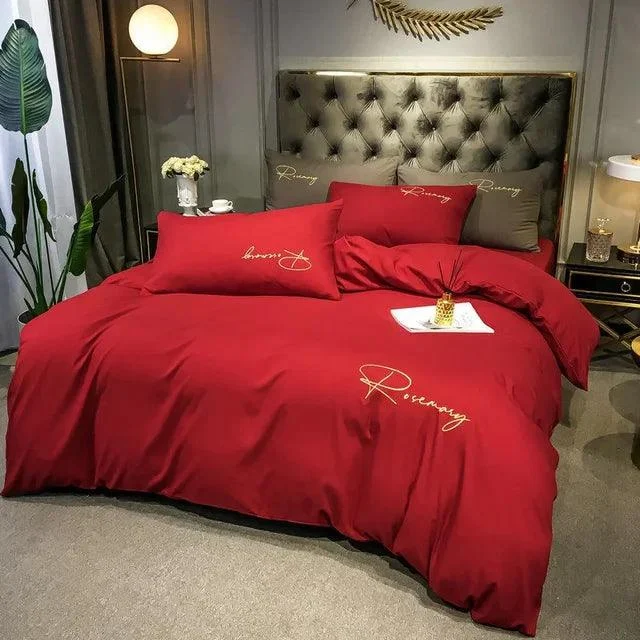 Luxury Embroidery Duvet Cover -  - #tag1#