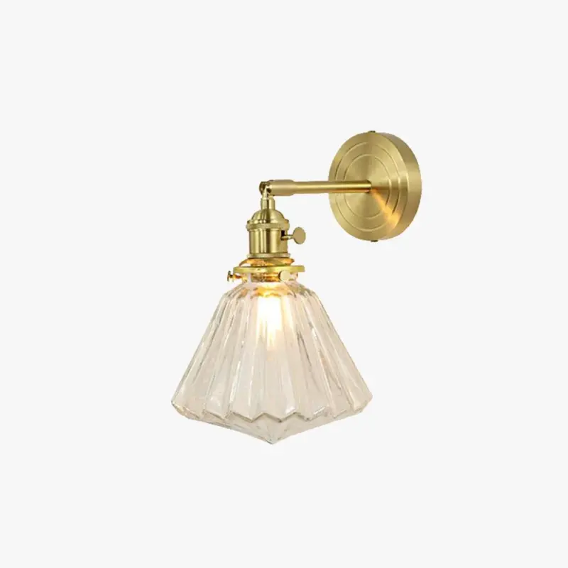 Luxury Gold LED Wall Lamp for Bathroom Bedroom tag1