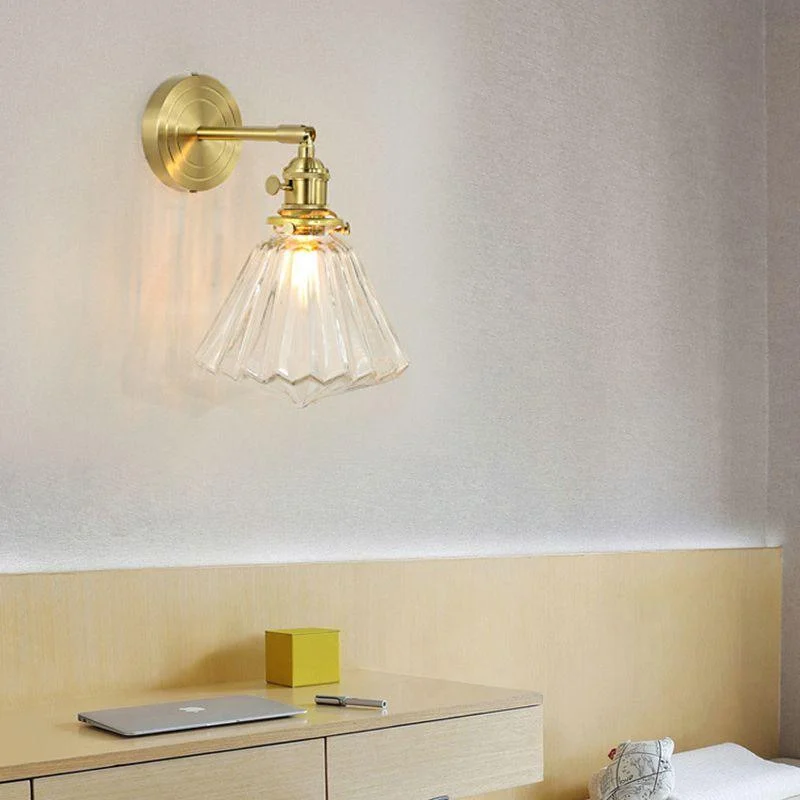 Luxury Gold LED Wall Lamp for Bathroom/Bedroom -  - #tag1#