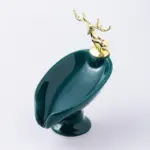 Luxury Gold Plated Soap Dish with Drainer