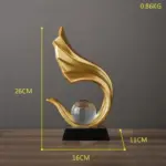 Luxury_Golden_Abstract_Sculpture_-_-_tag1_-4320072 Luxury Golden Abstract Sculpture tag1