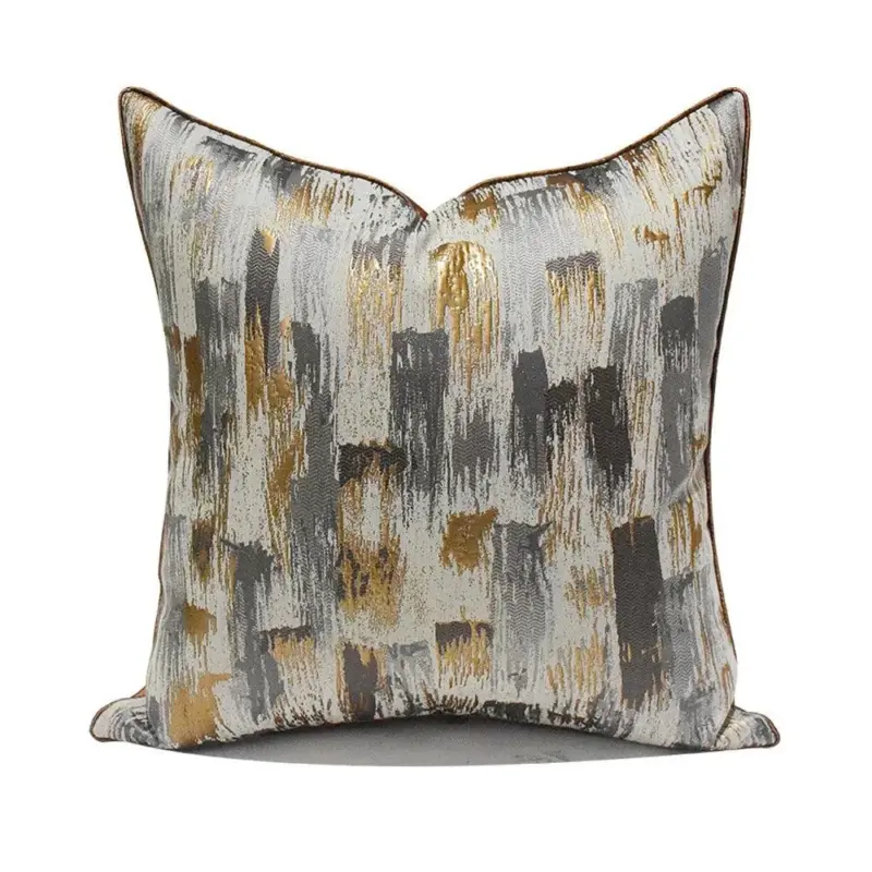 Luxury Golden Sofa Cushion Cover tag1