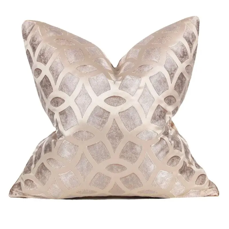 Luxury Golden Sofa Cushion Cover tag1