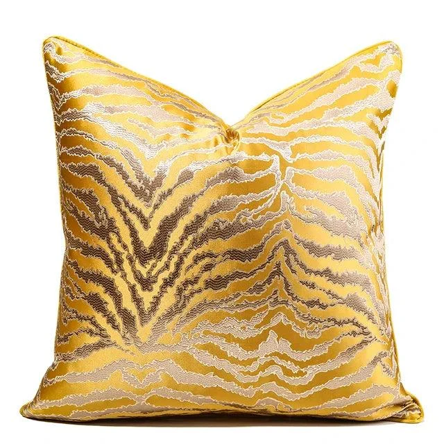 Luxury Golden Sofa Cushion Cover -  - #tag1#