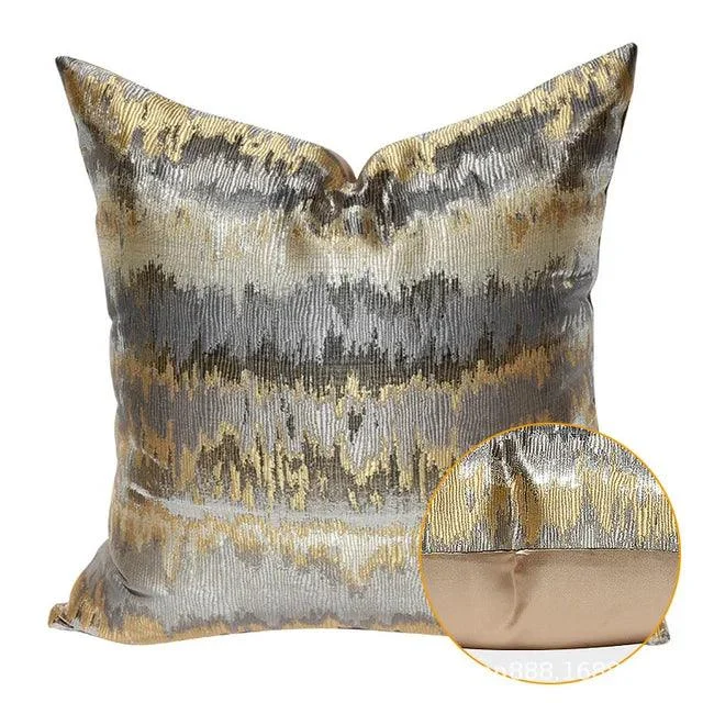 Luxury Golden Sofa Cushion Cover -  - #tag1#
