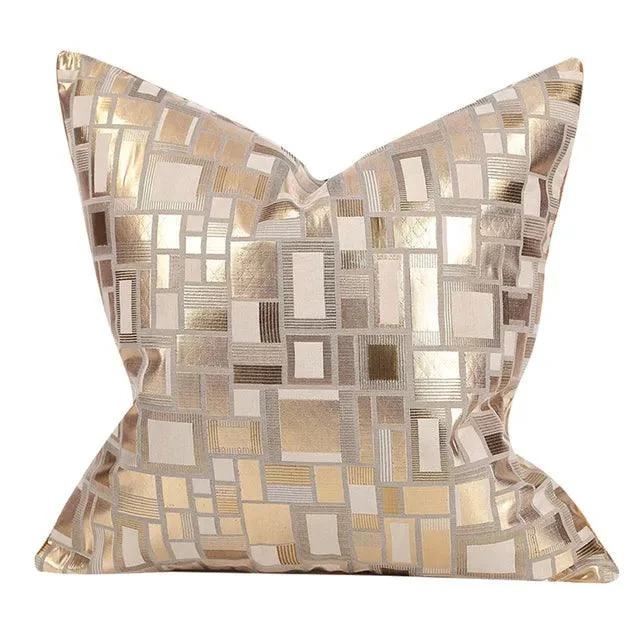 Luxury Golden Sofa Cushion Cover -  - #tag1#