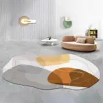 Luxury Irregular Cashmere Carpet tag1