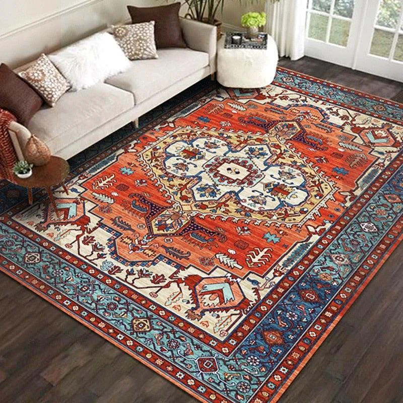 Luxury Large Persian Baroque Rugs Living Room Carpet for Modern Living Room -