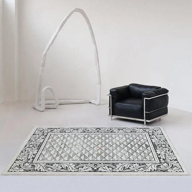 Luxury Large Persian Baroque Rugs Living Room Carpet for Modern Living Room -