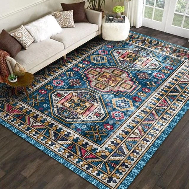 Luxury Large Persian Baroque Rugs Living Room Carpet for Modern Living Room -