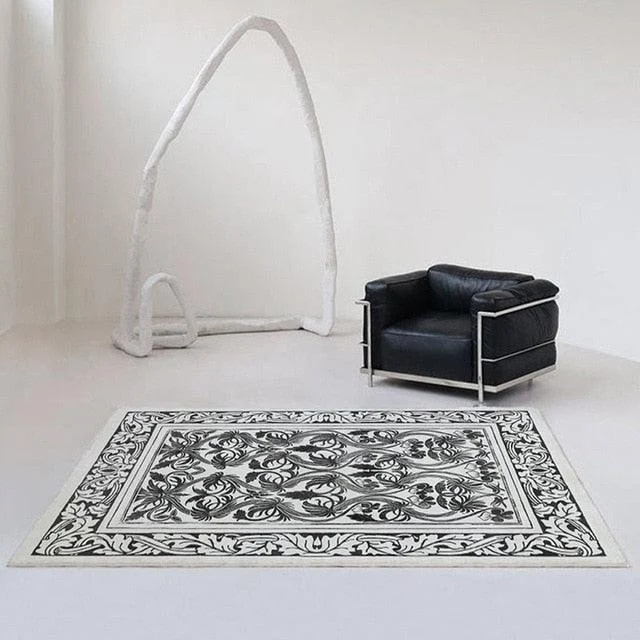Luxury Large Persian Baroque Rugs Living Room Carpet for Modern Living Room -