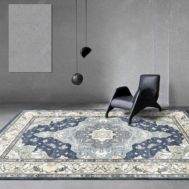 Luxury Large Persian Baroque Rugs Living Room Carpet for Modern Living Room -