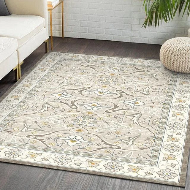 Luxury Large Persian Baroque Rugs Living Room Carpet for Modern Living Room -