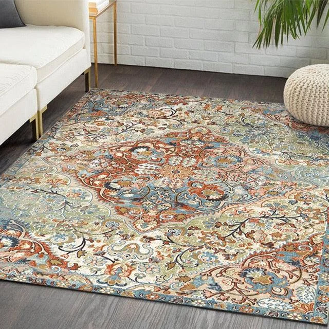 Luxury Large Persian Baroque Rugs Living Room Carpet for Modern Living Room -