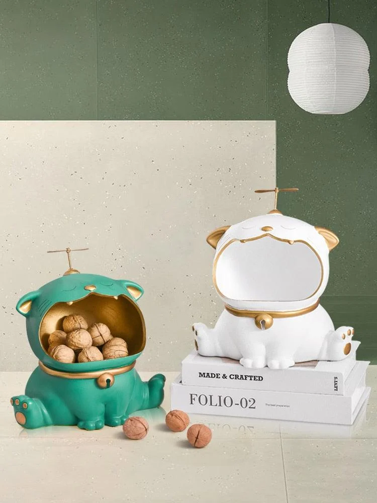 Luxury Lucky Cat Key Candy Storage Box -  - #tag1#