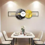Luxury Mirror Face Wall Clock tag1