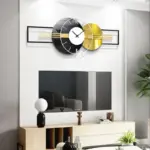 Luxury Mirror Face Wall Clock tag1