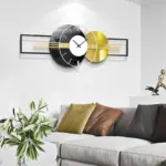 Luxury Mirror Face Wall Clock tag1
