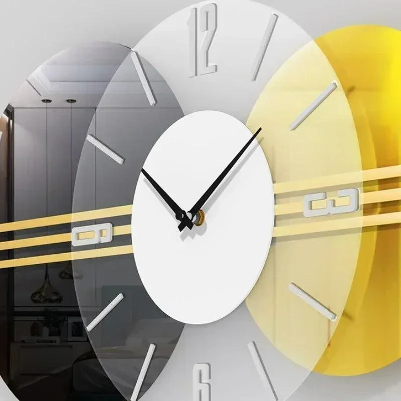 Luxury Mirror Face Wall Clock -  - #tag1#