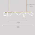 Luxury_Modern_Curvy_LED_Hose_Pendant_Light_-_-_tag1_-4320565 Luxury Modern Curvy LED Hose Pendant Light tag1
