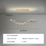 Luxury Modern Gold Glass Ball Led Ceiling Chandelier Lighting Dining Room