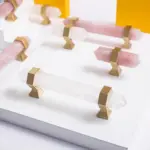 Luxury Natural Crystal Cabinet Handle tag1