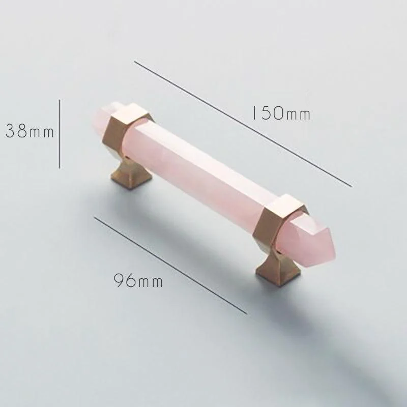 Luxury Natural Crystal Cabinet Handle -  - #tag1#