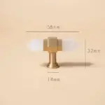 Luxury Natural Crystal Cabinet Handle tag1