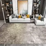 Luxury Nordic Art Paint Carpets For Living Room Rugs Decoration Washable