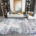 Luxury Nordic Art Paint Carpets For Living Room Rugs Decoration Washable