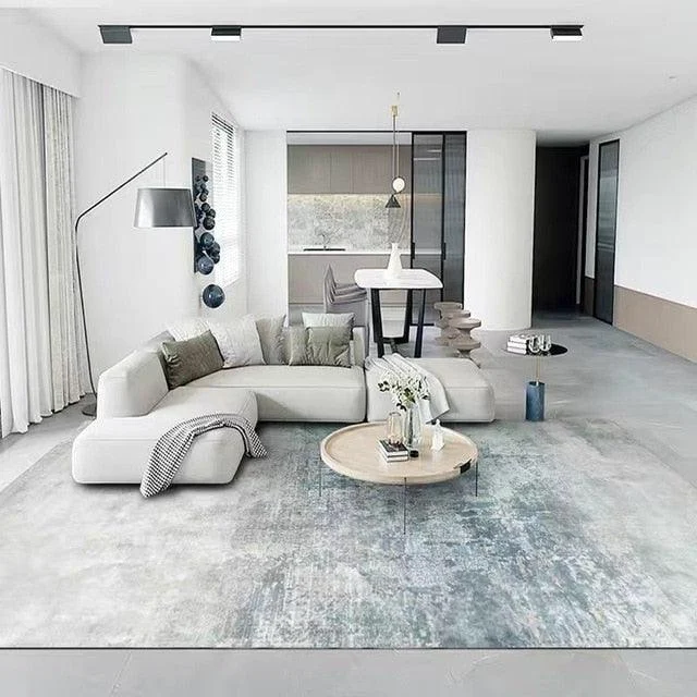 Luxury Nordic Art Paint Carpets For Living Room Rugs Decoration Washable -