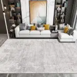 Luxury Nordic Art Paint Carpets For Living Room Rugs Decoration Washable