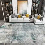 Luxury Nordic Art Paint Carpets For Living Room Rugs Decoration Washable