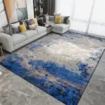 Luxury Nordic Art Paint Carpets For Living Room Rugs Decoration Washable